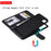 For Samsung Galaxy S20 4G / S20 5G Case 2 in 1 Detachable Magnetic Leather Wallet Mobile Cover with Strap - Black - 6
