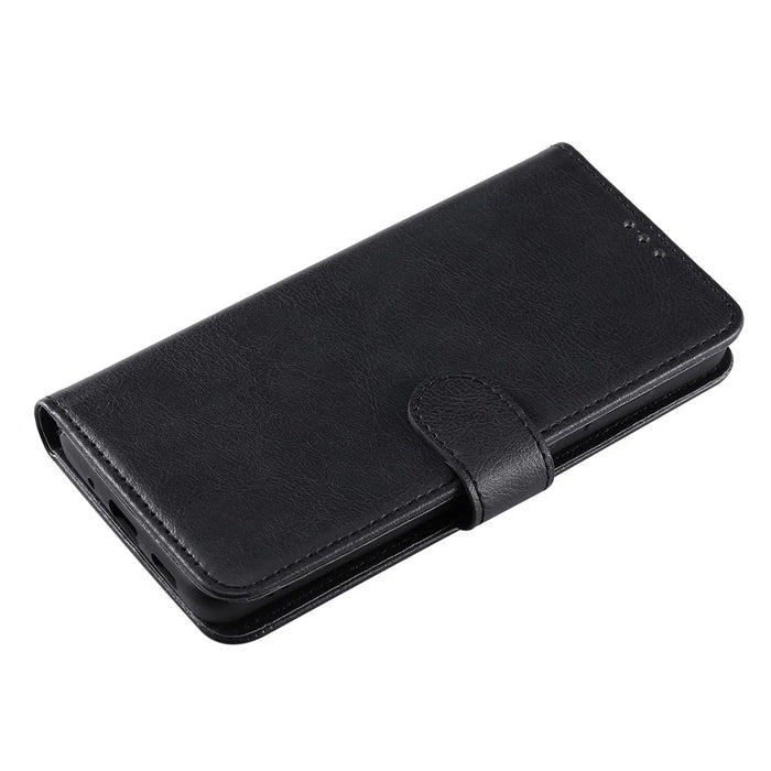 For Samsung Galaxy S20 4G / S20 5G Case 2 in 1 Detachable Magnetic Leather Wallet Mobile Cover with Strap - Black - 7