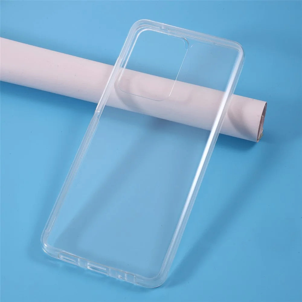 Full Coverage Clear Phone Cover Case for Samsung Galaxy S20 Ultra - 3