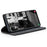 CASEME 013 Series Auto-absorbed Leather Wallet Automatic Closing Stand Case for Samsung Galaxy A51 - Black - 3