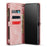 CASEME 008 Series PU Leather Cover for Samsung Galaxy S20 Ultra Wallet Phone Case Shockproof Folio Flip Cover - Pink - 5