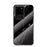Marble Pattern Tempered Glass Case PC + TPU Hybrid Cover for Samsung Galaxy S20 Ultra - Black - 2