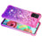 Gradient Glitter Powder Quicksand TPU Cell Phone Case for Samsung Galaxy A71 - Rose/Purple - 4
