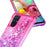 Gradient Glitter Powder Quicksand TPU Cell Phone Case for Samsung Galaxy A71 - Rose/Purple - 5