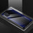 Carbon Fibre Texture Glass Back + TPU Combo Shell Case for Samsung Galaxy A51 - Dark Blue - 2