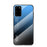 Gradient Color Tempered Glass + PC + TPU Case for Samsung Galaxy S20 Plus - Blue / Black - 1
