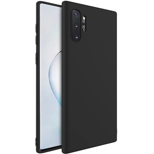 IMAK UC-1 Series Frosting TPU Phone Cover for Samsung Galaxy Note 10 Plus/10 Plus 5G - Black - 1