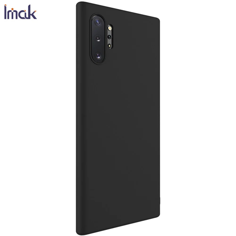 IMAK UC-1 Series Frosting TPU Phone Cover for Samsung Galaxy Note 10 Plus/10 Plus 5G - Black - 3