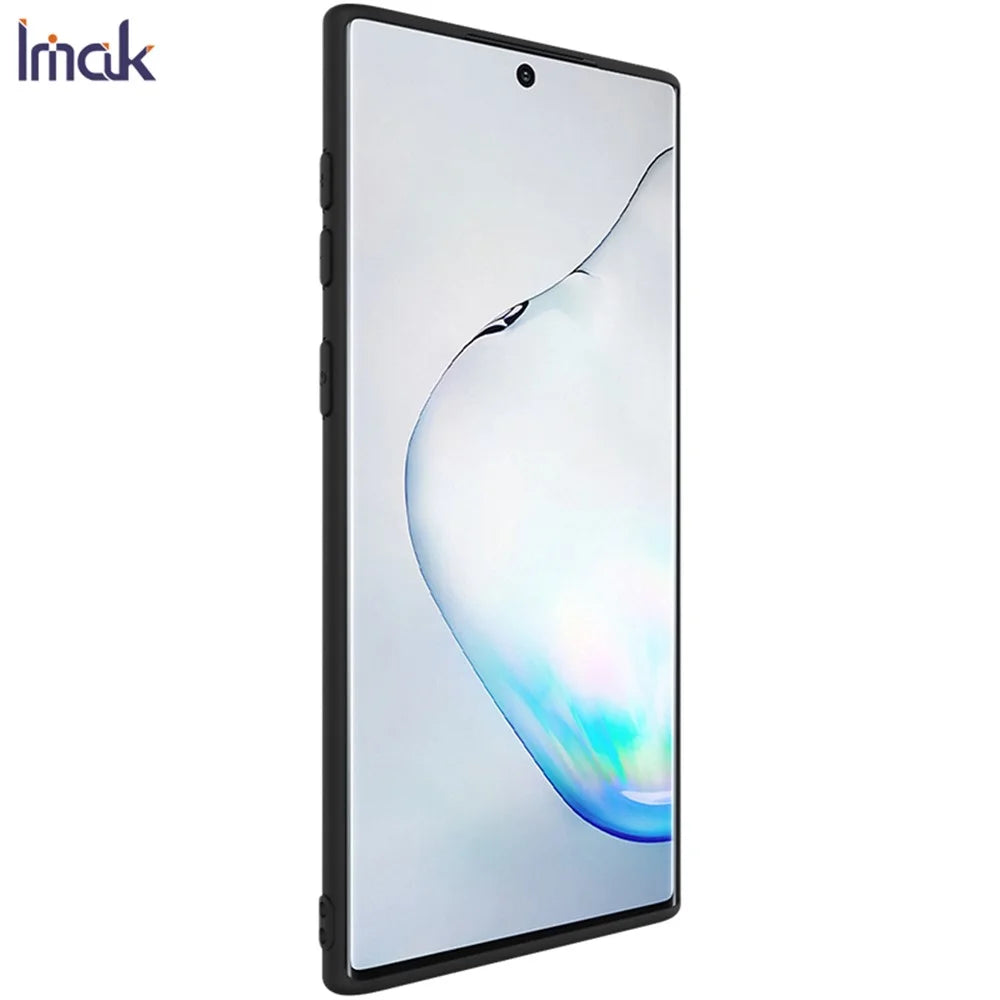 IMAK UC-1 Series Frosting TPU Phone Cover for Samsung Galaxy Note 10 Plus/10 Plus 5G - Black - 4