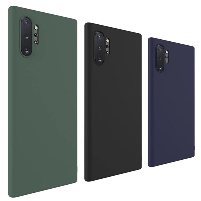IMAK UC-1 Series Frosting TPU Phone Cover for Samsung Galaxy Note 10 Plus/10 Plus 5G - Black - 7