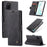 CASEME 013 Series Auto-absorbed Leather Flip Cover for Samsung Galaxy A81/Note 10 Lite - Black - 1