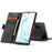 CASEME 013 Series Auto-absorbed Leather Flip Cover for Samsung Galaxy A81/Note 10 Lite - Black - 4