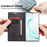 CASEME 013 Series Auto-absorbed Leather Flip Cover for Samsung Galaxy A81/Note 10 Lite - Black - 5