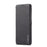 LC.IMEEKE Retro Style Flip Leather Card Holder Phone Case for Samsung Galaxy A51 - Black - 3