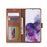 LC.IMEEKE Leather Wallet Stand Case for Samsung Galaxy S20 Plus - Coffee - 4