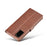 LC.IMEEKE Leather Wallet Stand Case for Samsung Galaxy S20 Plus - Coffee - 5