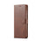LC.IMEEKE Leather Wallet Case for Samsung Galaxy A71 - Coffee - 2