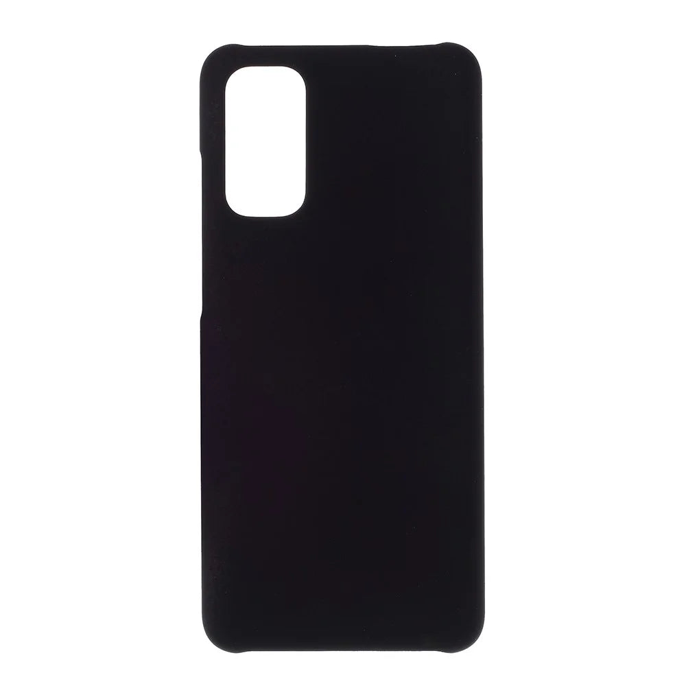 Rubberized Hard Plastic Case for Samsung Galaxy A41 - Black - 1
