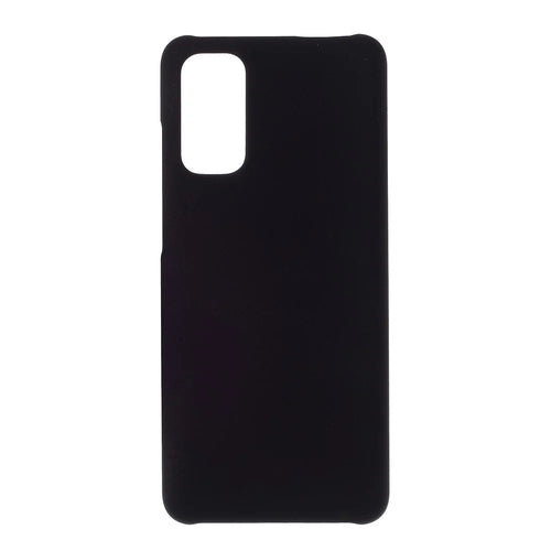 Rubberized Hard Plastic Case for Samsung Galaxy A41 - Black - 1