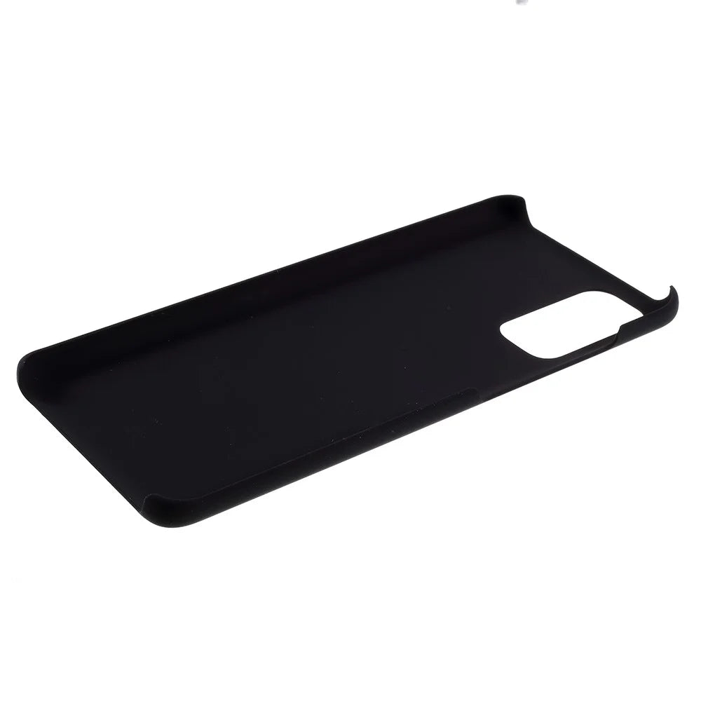 Rubberized Hard Plastic Case for Samsung Galaxy A41 - Black - 5