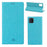 VILI DMX Cross Skin Leather Shell Case for Samsung Galaxy A81/Note 10 Lite - Blue - 1
