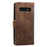 Vintage Splicing Style Wallet Stand Leather Phone Shell for Samsung Galaxy S10 - Grey - 5