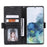 Vintage Splicing Leather Phone Shell with Wallet Stand for Samsung Galaxy S20 4G/S20 5G - Red - 7