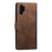 Retro Splicing Leather Phone Covering for Samsung Galaxy Note 10 Pro - Blue - 5