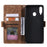 Vintage Splicing Style Wallet Stand Leather Flip Phone Case for Samsung Galaxy A20s  - Green - 6