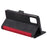Retro Surface Splicing Leather Shell for Samsung Galaxy A81/ Note 10 Lite - Red - 6