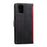Retro Splicing Leather Casing for Samsung Galaxy A91/S10 Lite - Red - 5