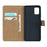 Genuine Leather Wallet Stand Cell Phone Shell Casing for Samsung Galaxy A51 5G - Pink - 5