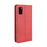 Vintage Style Leather Wallet Stand Phone Shell for Samsung Galaxy A41 - Red - 6