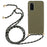 Wheat Straw TPU Phone Case with Hand Strap for Samsung Galaxy S20 4G/S20 5G - Green - 1