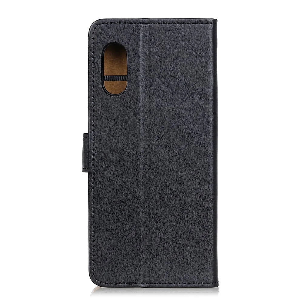 Wallet Stand PU Leather Cell Phone Cover for Samsung Galaxy Xcover Pro - Black - 3