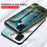 Marble Texture Tempered Glass + PC + TPU Hybrid Case for Samsung Galaxy M31 - Emerald - 3
