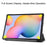 Pattern Printing Tri-fold Stand Leather Tablet Shell for Samsung Galaxy Tab S6 Lite (2024) / (2022) / (2020) - Eiffel Tower - 4