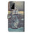 Light Spot Decor Patterned Leather Wallet Stand Case for Samsung Galaxy A91/S10 Lite - Cat and Reflection in Water - 3
