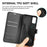 Litchi Texture PU Leather Magnetic Flip Stand Wallet Phone Case for Galaxy A41 (Global Version) - Black - 6