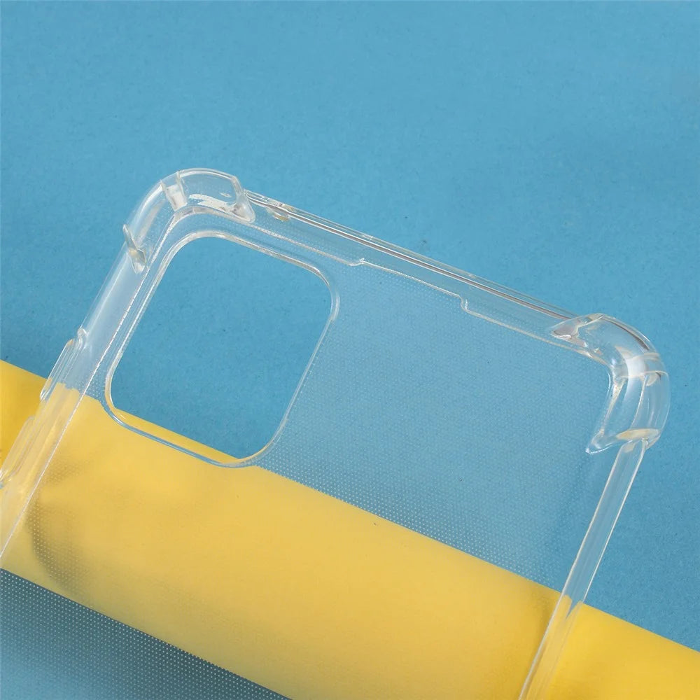 Drop-resistant Clear TPU Phone Case for Samsung Galaxy A81 / Note 10 Lite - 2