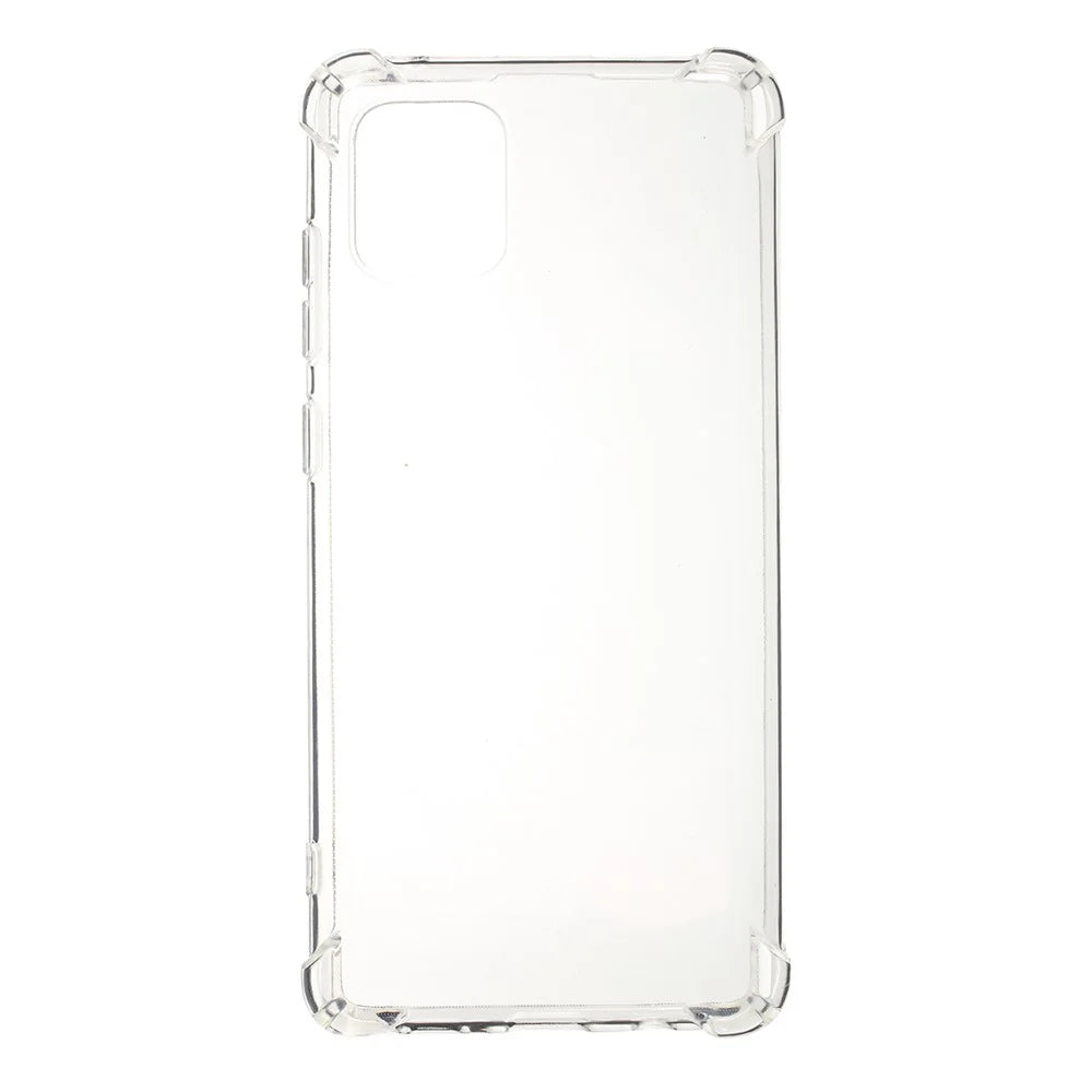 Drop-resistant Clear TPU Phone Case for Samsung Galaxy A81 / Note 10 Lite - 5