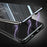 Phone Case Magnetic Frame + Tempered Glass Full Covering Phone Shell for Samsung Galaxy S20 Ultra - Black - 4