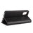 For Samsung Galaxy A41 (Global) Phone Cases Genuine Split Leather Wallet Mobile Cover Stand - Black - 7