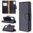 Litchi Skin with Wallet Leather Stand Case for Samsung Galaxy A41 (Global Version) - Black - 1