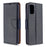 Litchi Skin with Wallet Leather Stand Case for Samsung Galaxy A41 (Global Version) - Black - 4