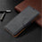 Litchi Skin with Wallet Leather Stand Case for Samsung Galaxy A41 (Global Version) - Black - 7