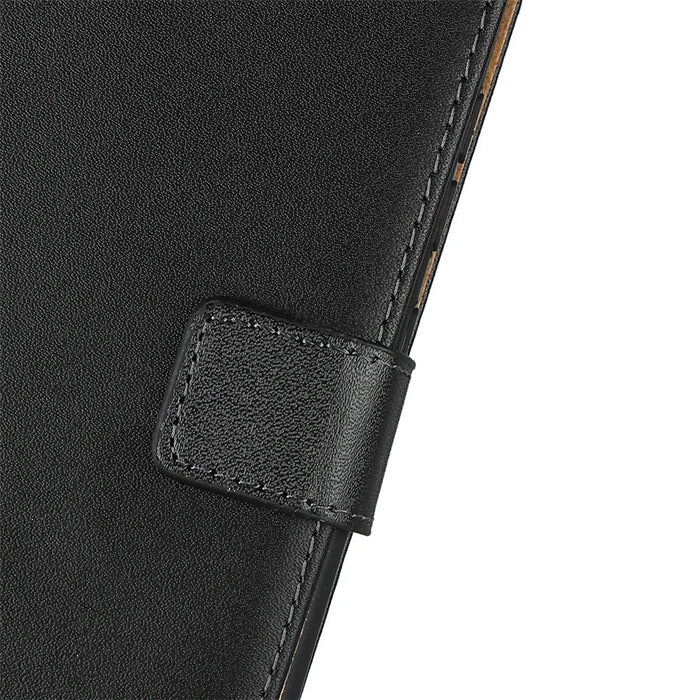 Full Coverage Genuine Leather Shell with Stand Wallet Protective Case for Samsung Galaxy A41 (Global Version) - 7