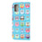 Pattern Printing Cross Texture Leather Wallet Case for Samsung Galaxy A41 (Global Version) - Multiple Owls - 3