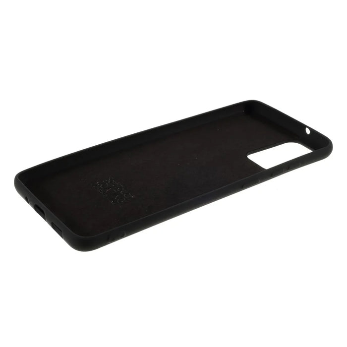 X-LEVEL Dynamic Series Shockproof Liquid Silicone Soft Cover for Samsung Galaxy S20 Plus/S20 Plus 5G - Black - 7