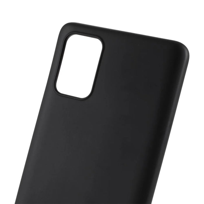 X-LEVEL Dynamic Series Liquid Silicone Soft Cover Phone Shell for Samsung Galaxy A71 SM-A715 - Black - 4